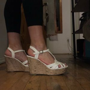 White wedges